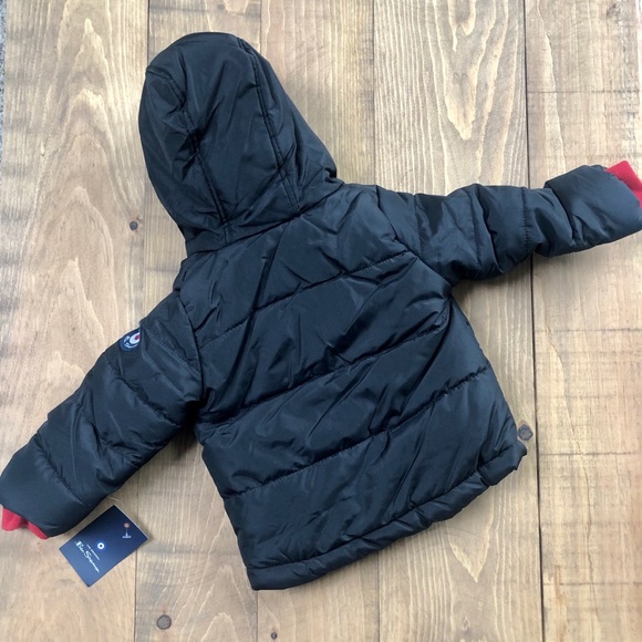 Ben Sherman Baby Faux Shearling Puffer Jacket - Picture 3 of 8